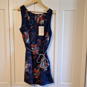 Joe Browns Navy Floral Dress